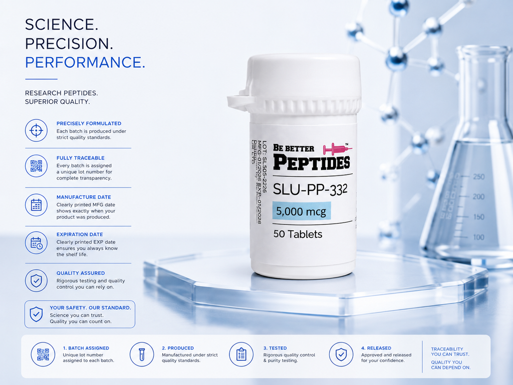 SLU-PP-332 5mg - 50Tablets