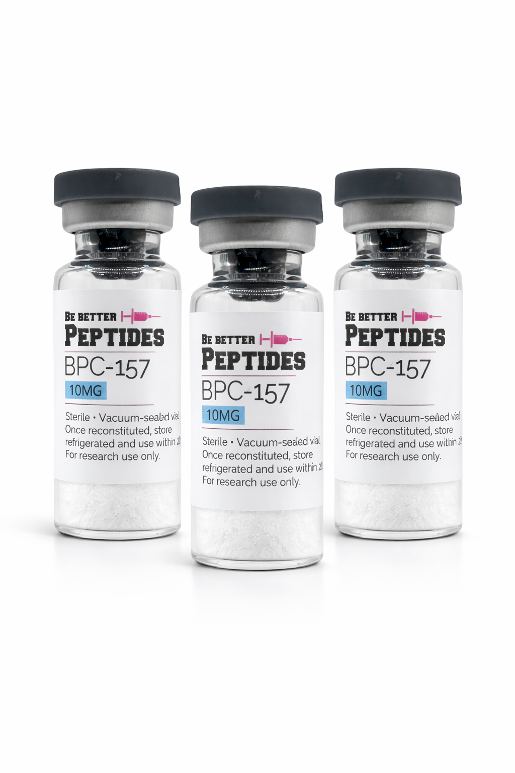 3X BPC-157 10MG (30MG Total) – Be Better Peptides
