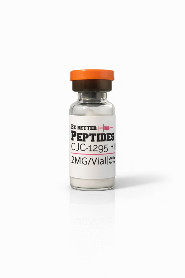 CJC-1295 DAC lyophilized research peptide vial laboratory grade