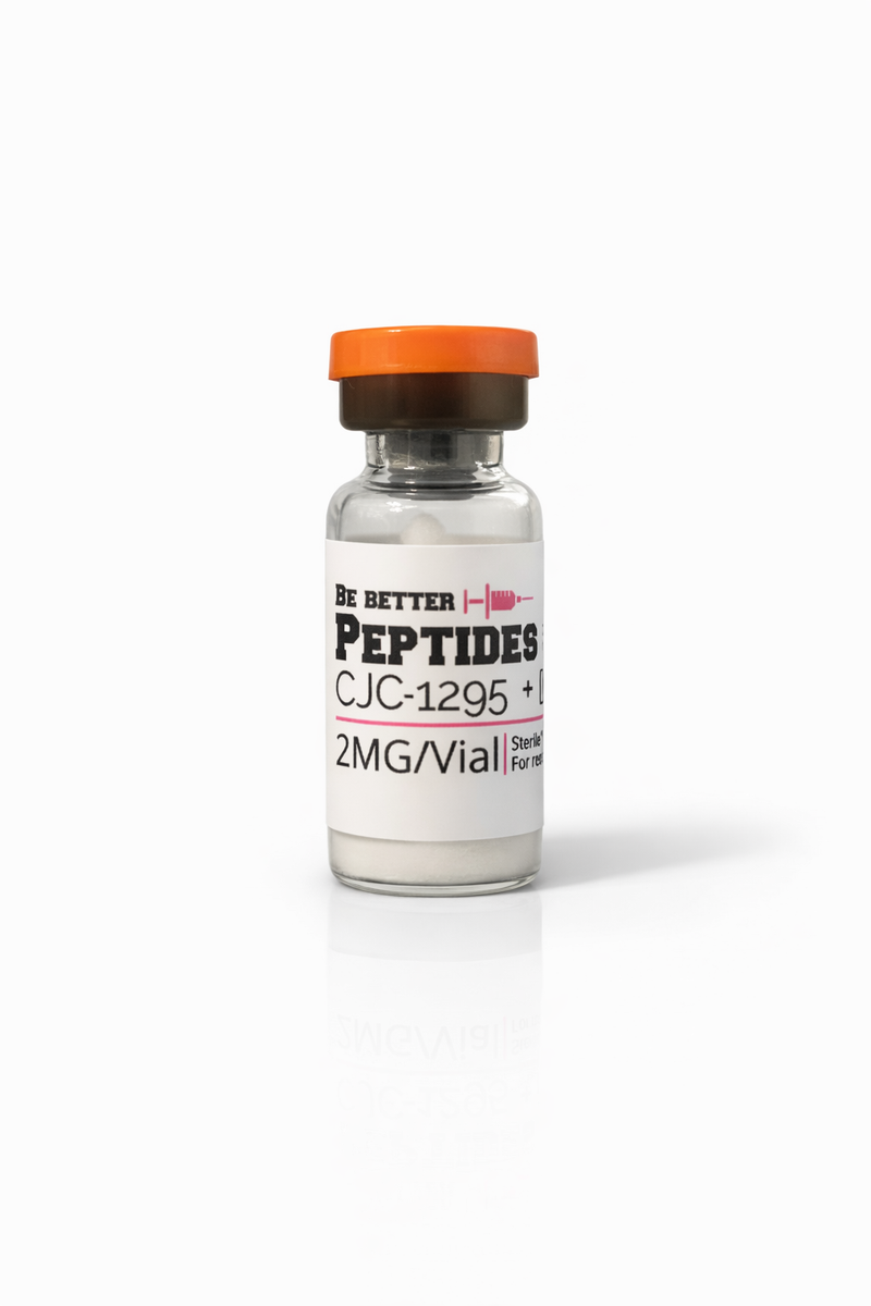 CJC-1295 DAC lyophilized research peptide vial laboratory grade