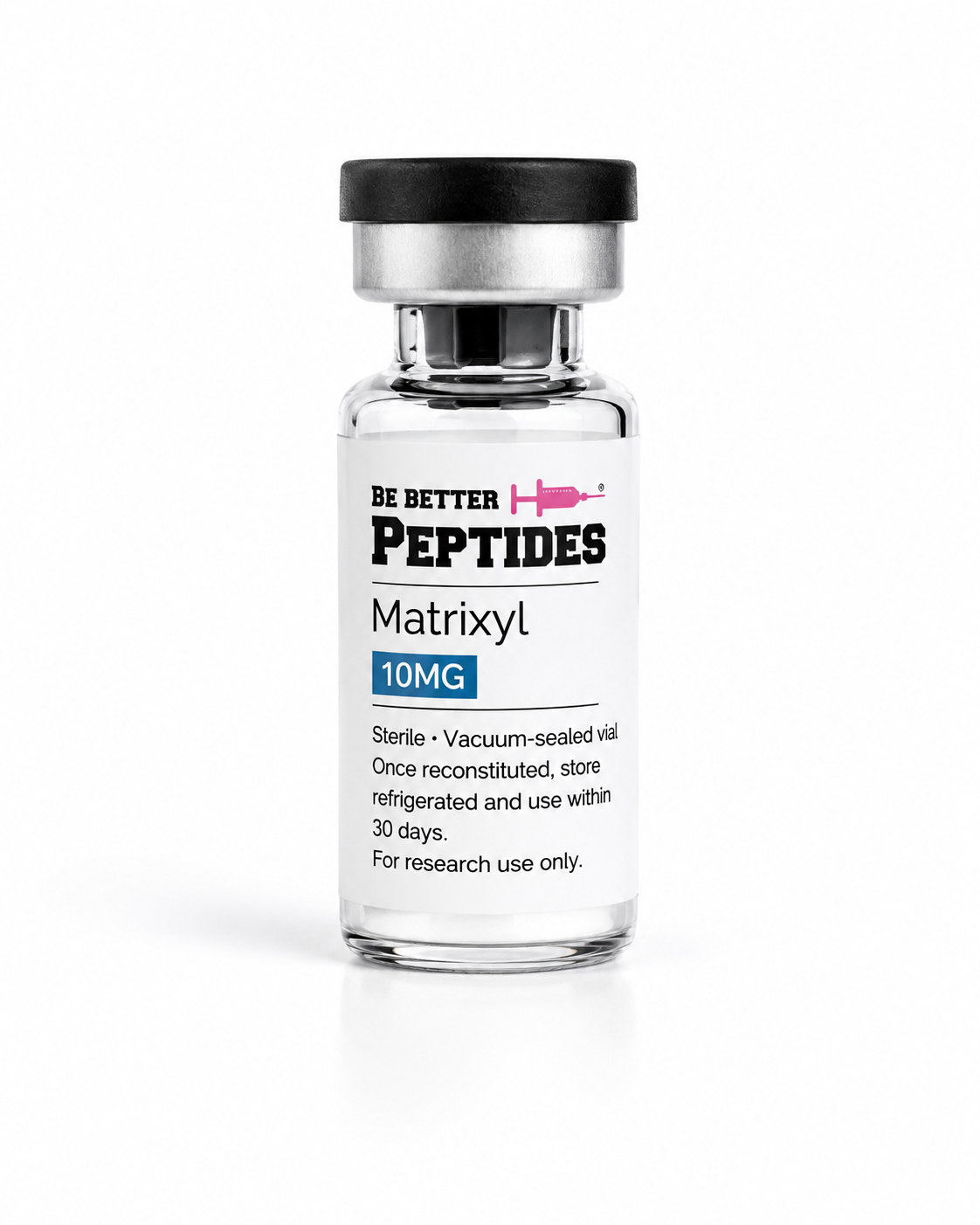 Matrixyl 10mg research peptide vial - Be Better Peptides