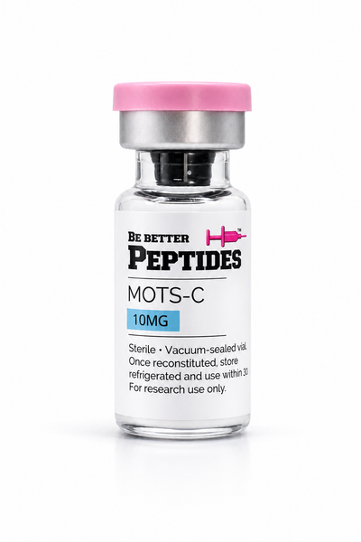 MOTS-c 10mg mitochondrial-derived peptide research compound vial