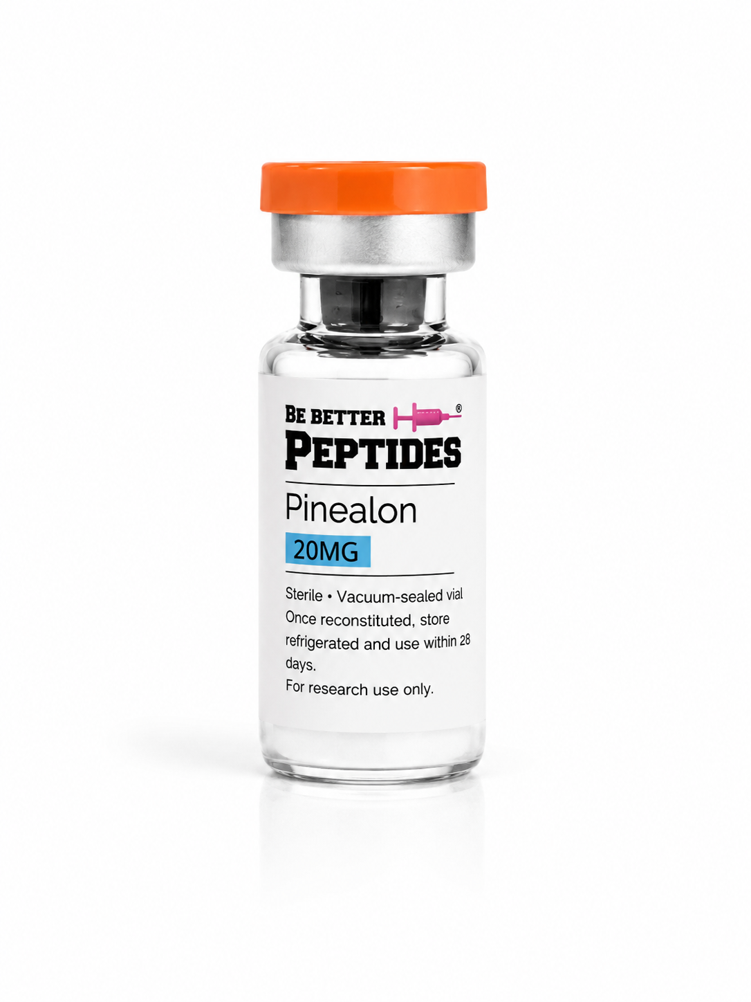 Pinealon 20mg research peptide vial - Be Better Peptides
