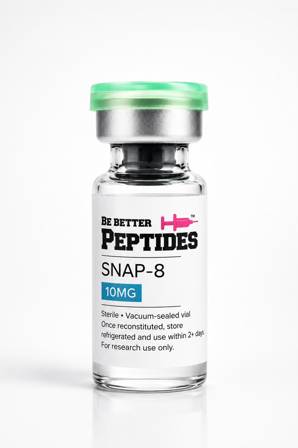 Snap-8 10mg peptide research compound vial
