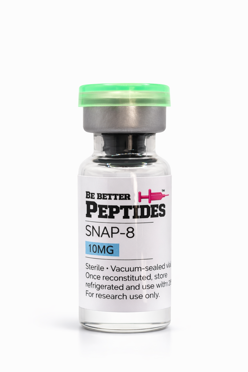 SNAP-8 10mg peptide vial by Be Better Peptides