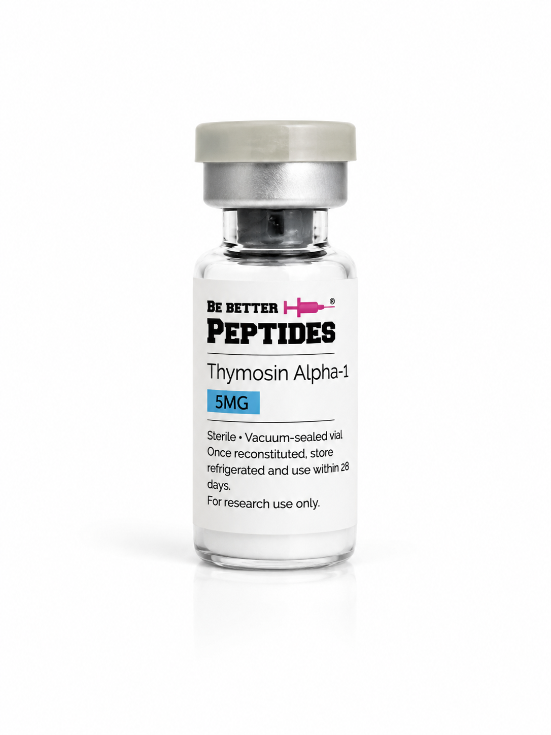 Thymosin Alpha-1 5mg research peptide vial - Be Better Peptides